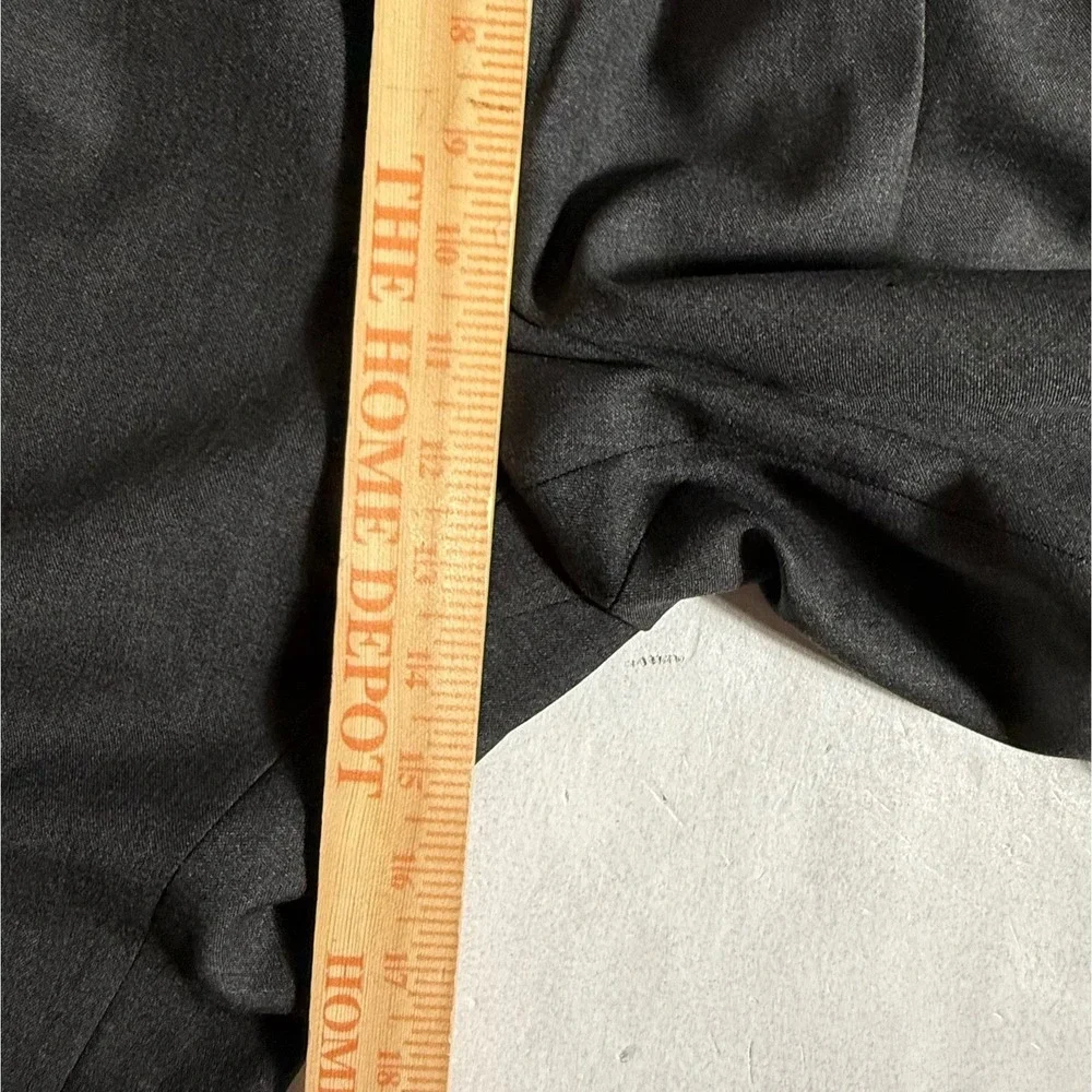 Lauren Ralph Lauren Pleated Wool Dress Pants‎ Trousers Mens 38x30 Charcoal Gray